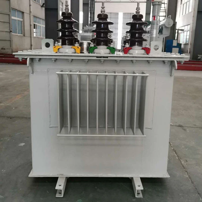 100kVA transformator spiralspiral med longitudinell oljepassage